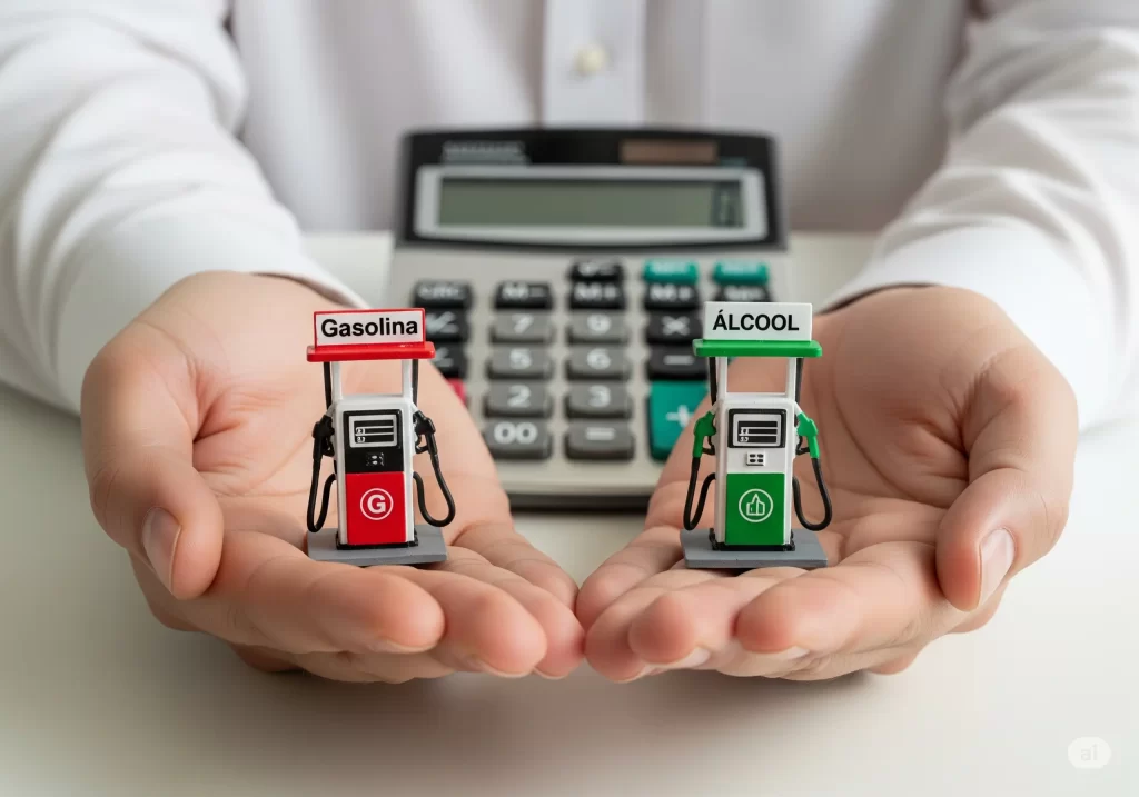 Álcool ou gasolina: qual compensa abastecer em 2025